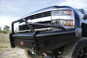 Black Steel Front Ranch Bumper CH08-S2062-1